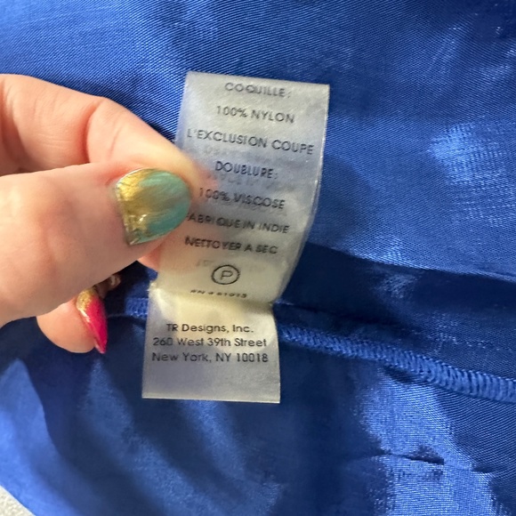 Tracey Reese for Anthropologie Embroidered Topaz Dress Size 6 - Picture 11 of 13